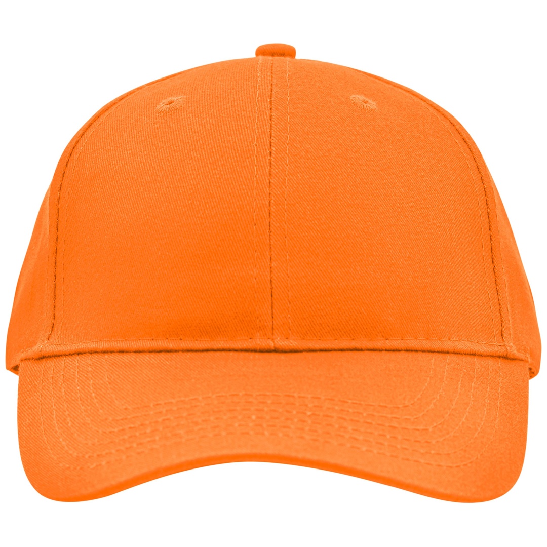 myrtle beach Klassisches 6 Panel Cap mit gebürsteter Oberfläche MB6118 Gr. one size orange