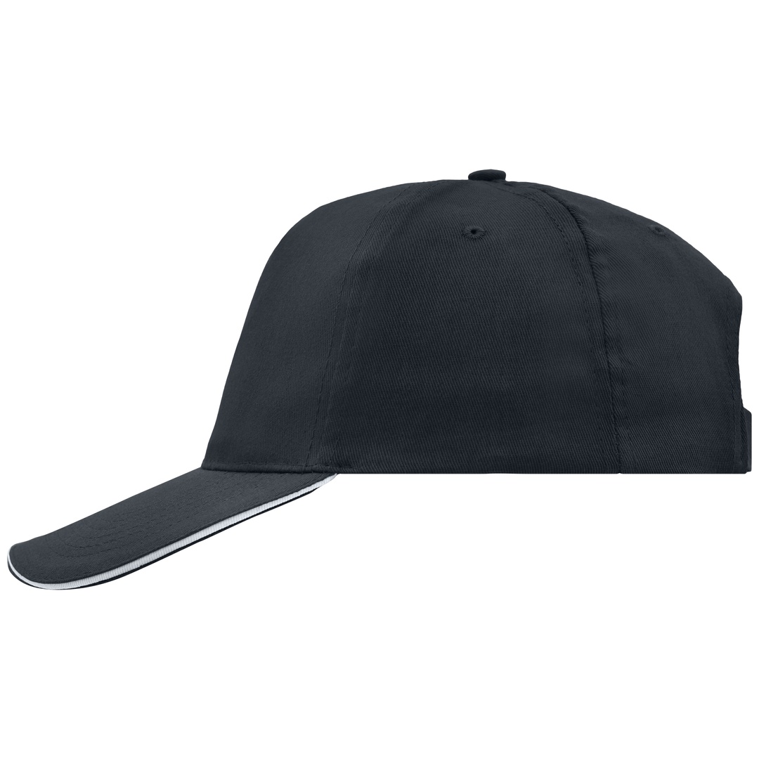 myrtle beach Promo Sandwich Cap 6552 Einheitsgröße black/white