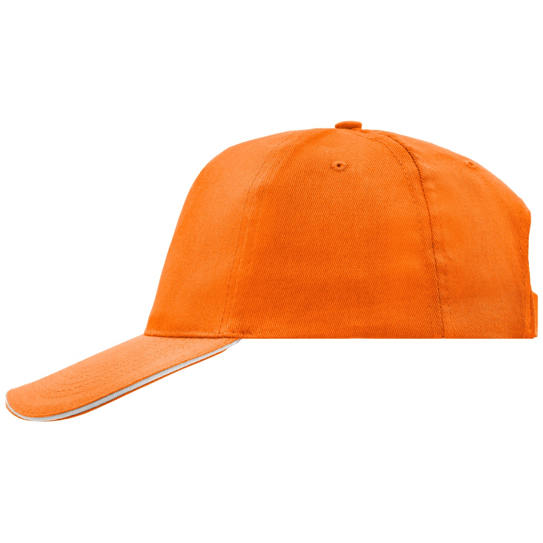 myrtle beach Promo Sandwich Cap 6552 Einheitsgröße orange/white