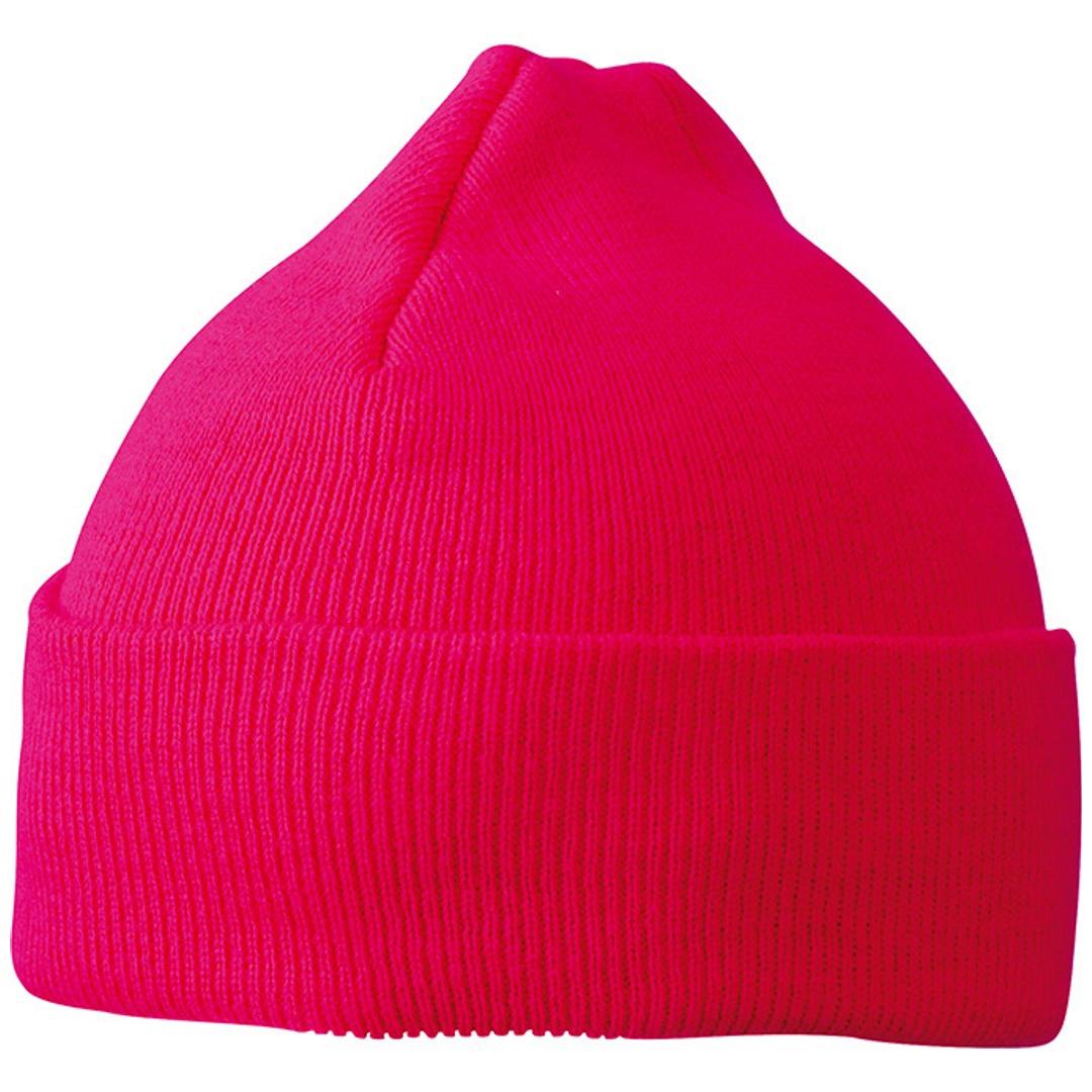 myrtle beach Klassische Kinder-Strick-Mütze MB7501 Gr. Einheitsgröße girl-pink