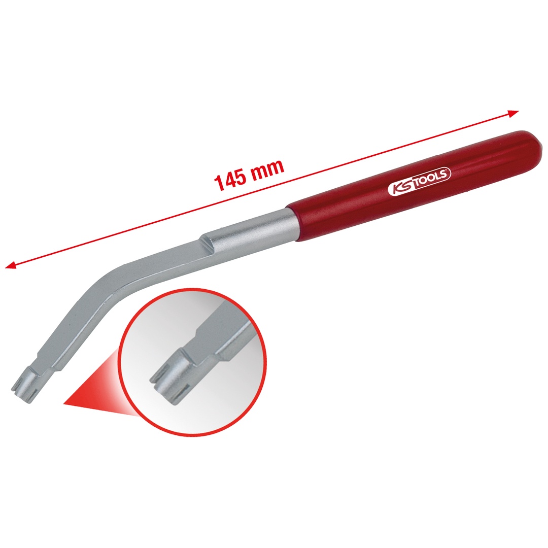 KS Tools Waschdüsen Einstellwerkzeug für Opel, 145 mm