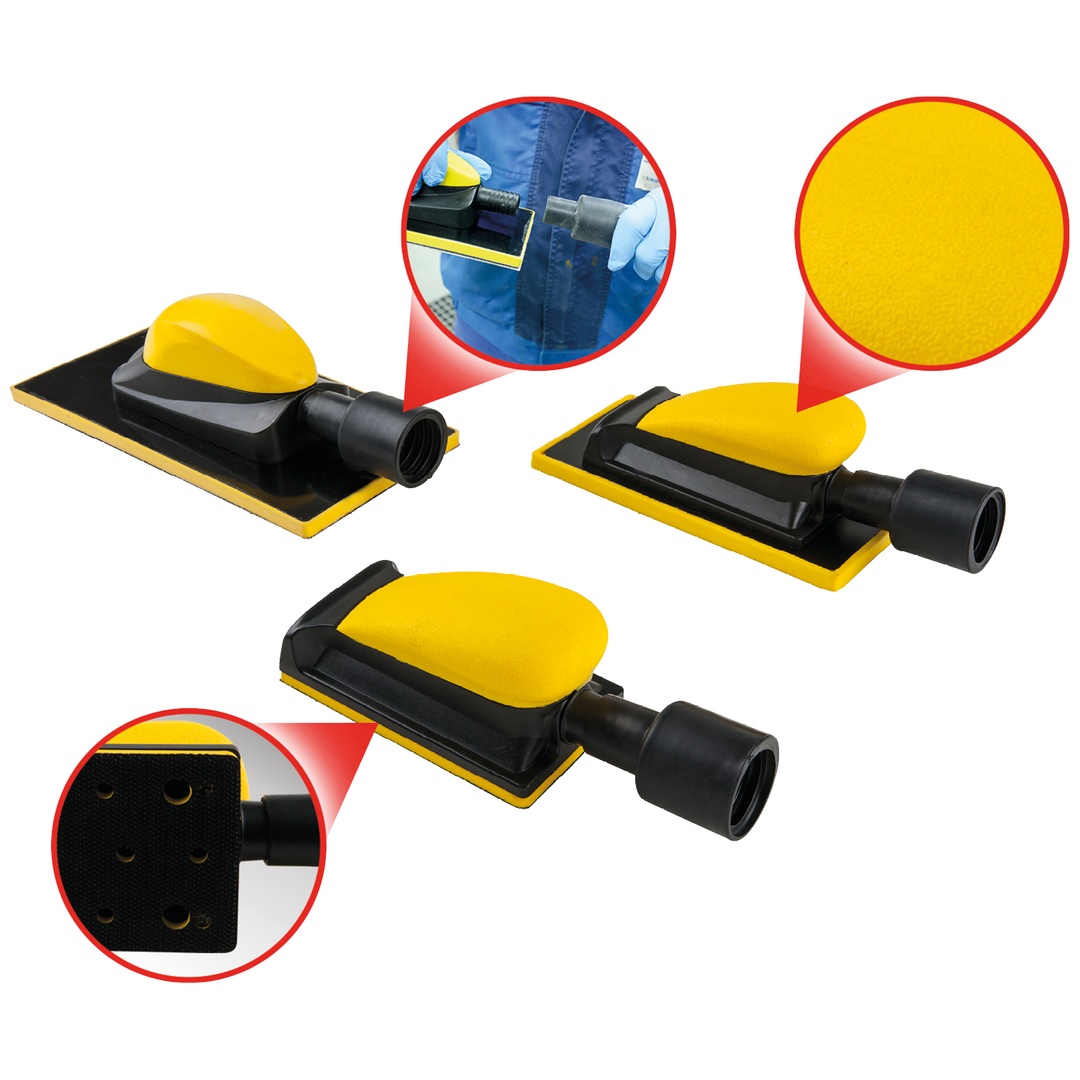 KS Tools Schleif-Handblock-Satz, 3-tlg