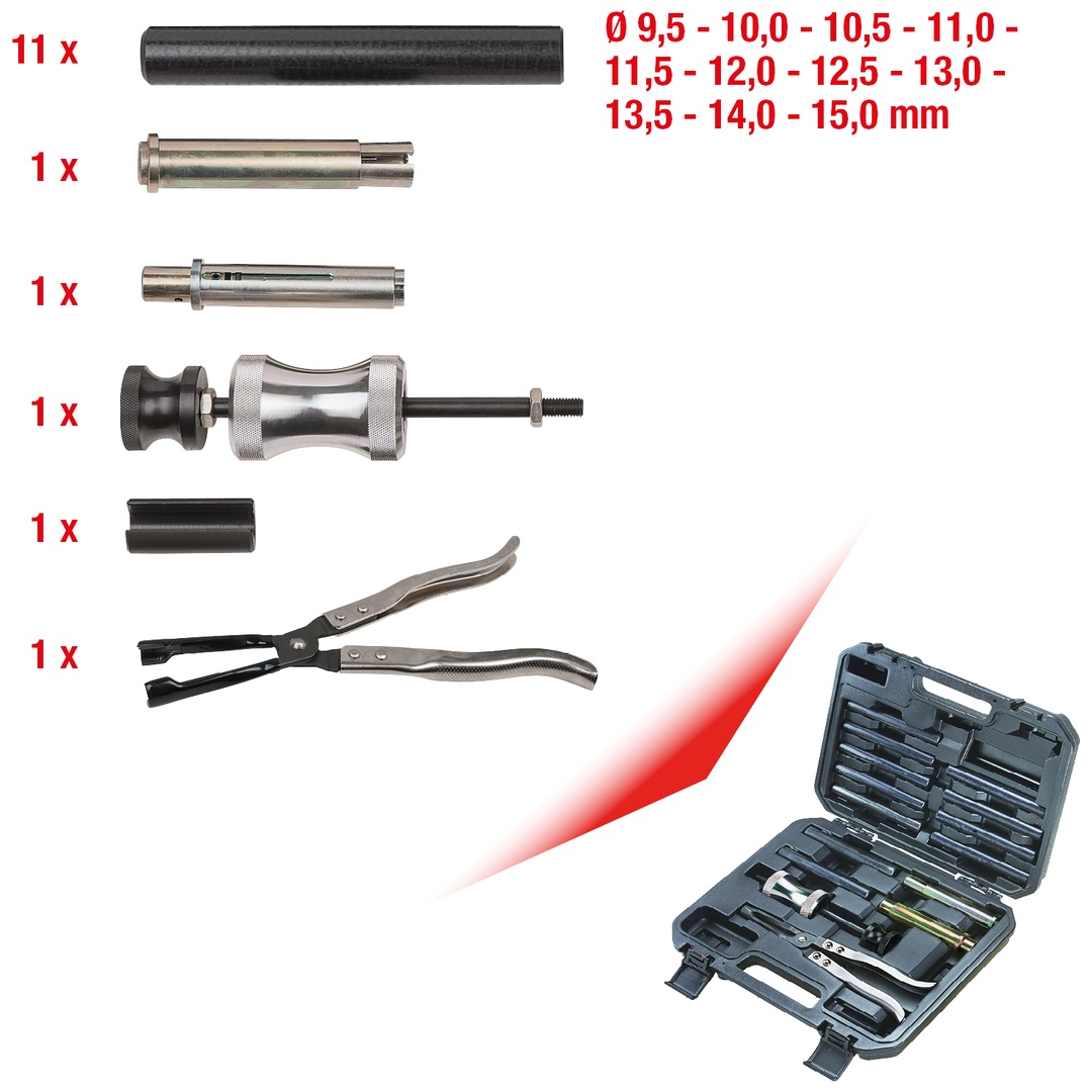 KS Tools Ventilschaft-Dichtring-Werkzeug-Satz,16-tlg