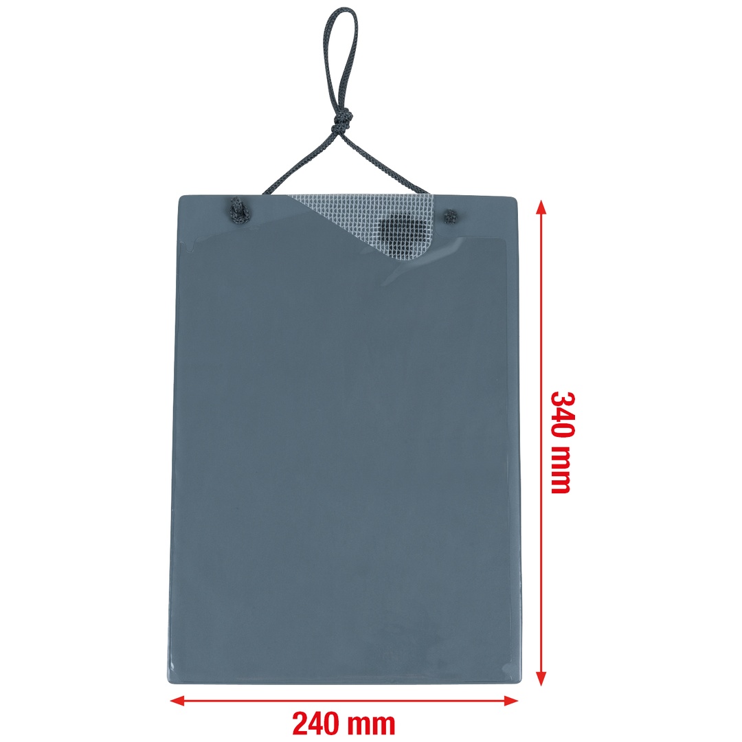 KS Tools Werkstatt-Auftragstasche DIN A4, grau