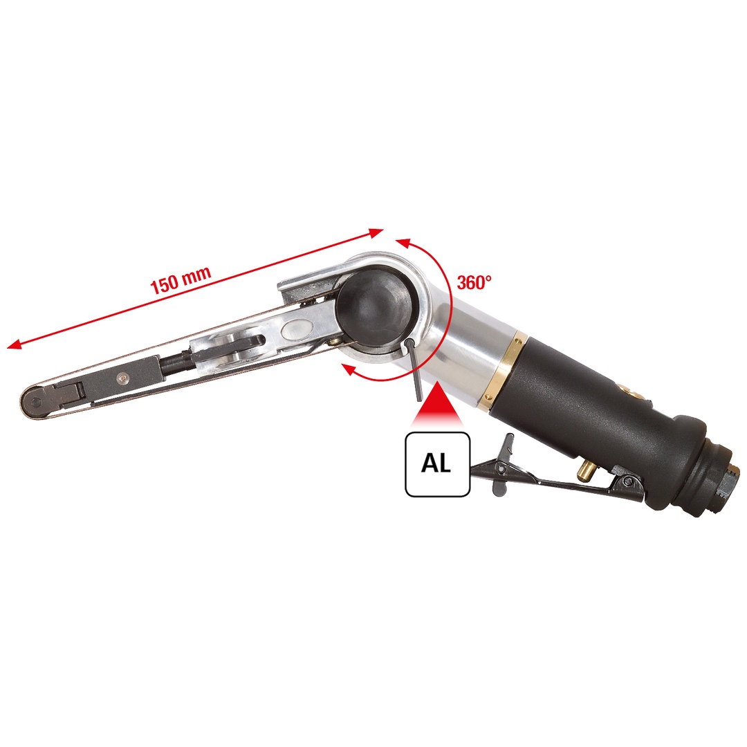 KS Tools Druckluft-Bandschleifer, 150 mm