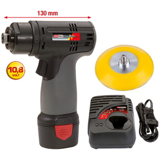 KS Tools Akku-Schleifmaschine, 3.200 U/min 10,8V, mit 1 Akku und 1 Ladegerät