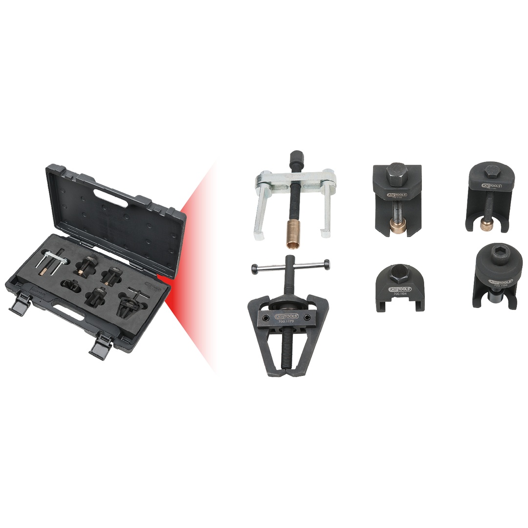 KS Tools Scheibenwischarm-Abzieher-Satz,6-tlg