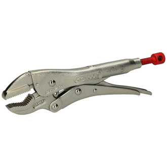 KS Tools Gripzange, V-Backen, 185 mm