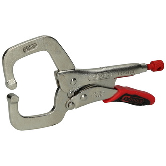 KS Tools Schweiß-Klammer-Gripzange mit Easy-Release, 165 mm