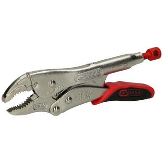 KS Tools Gripzange mit Easy-Release,40 mm,L=175 mm