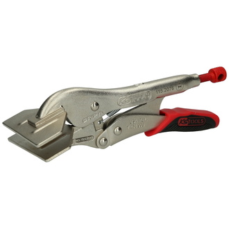 KS Tools Breitmaul-Flachbacken-Gripzange mit Easy-Release, 205 mm