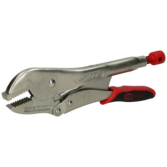 KS Tools Gripzange mit Easy-Release, gerade Backen,50 mm,L=250 mm