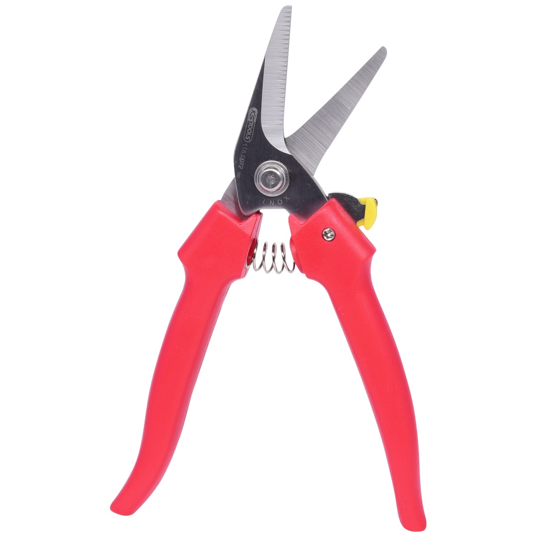 KS Tools Universal-Werkstattschere, abgewinkelt, 185 mm