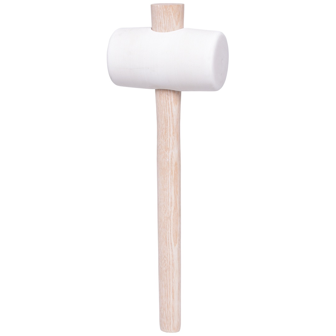 KS Tools Gummihammer weiß, 500g