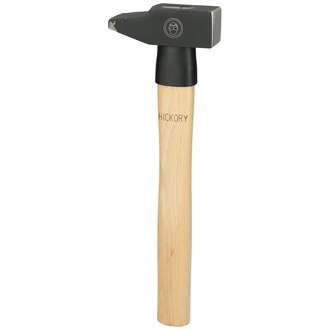 KS Tools Schlosserhammer, Hickory-Stiel, französische Form, 300g