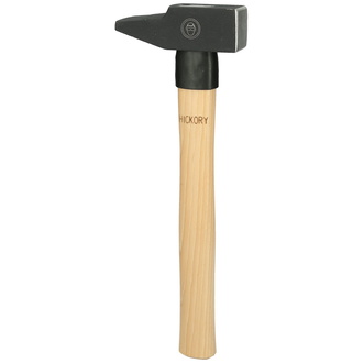 KS Tools Schlosserhammer, Hickory-Stiel, französische Form, 500g