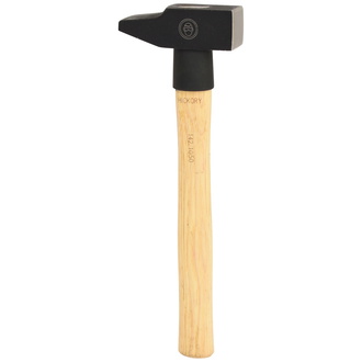 KS Tools Schlosserhammer, Hickory-Stiel, französische Form, 400g