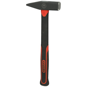 KS Tools Schlosserhammer mit Fiberglasstiel, 400g