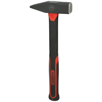 KS Tools Schlosserhammer mit Fiberglasstiel, 600g