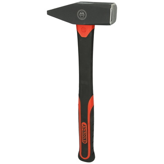 KS Tools Schlosserhammer mit Fiberglasstiel, 1500g