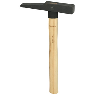 KS Tools Elektrikerhammer, französische Form, Hickory-Stiel, 200g