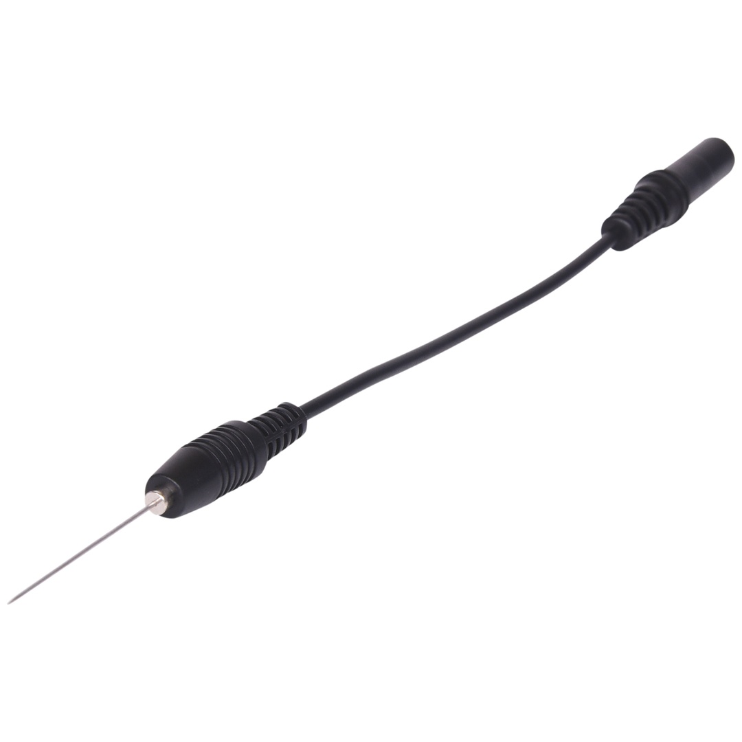 KS Tools 4,0 mm Eingangsbuchse auf nadelförmige Prüfspitze, schwarz