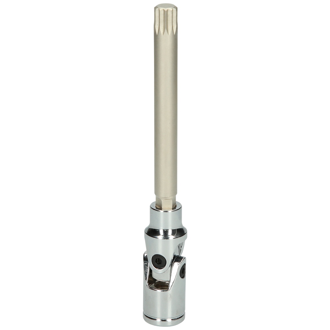 KS Tools 3/8 Antriebswellen-Bit-Stecknuss mit Gelenk für Vielzahn, M10