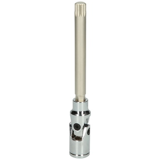 KS Tools 3/8" Antriebswellen-Bit-Stecknuss mit Gelenk für Vielzahn, M10