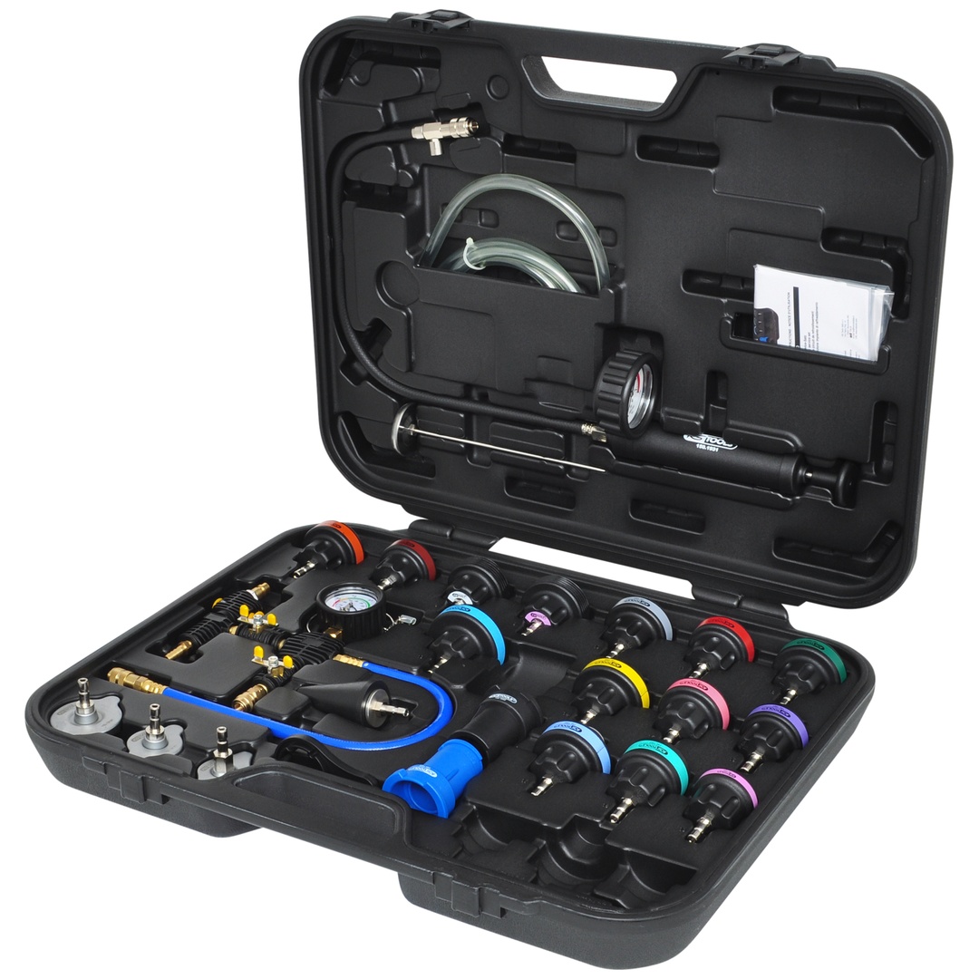KS Tools MASTER Kühlsystem-Diagnose-Service-Satz, 25-tlg
