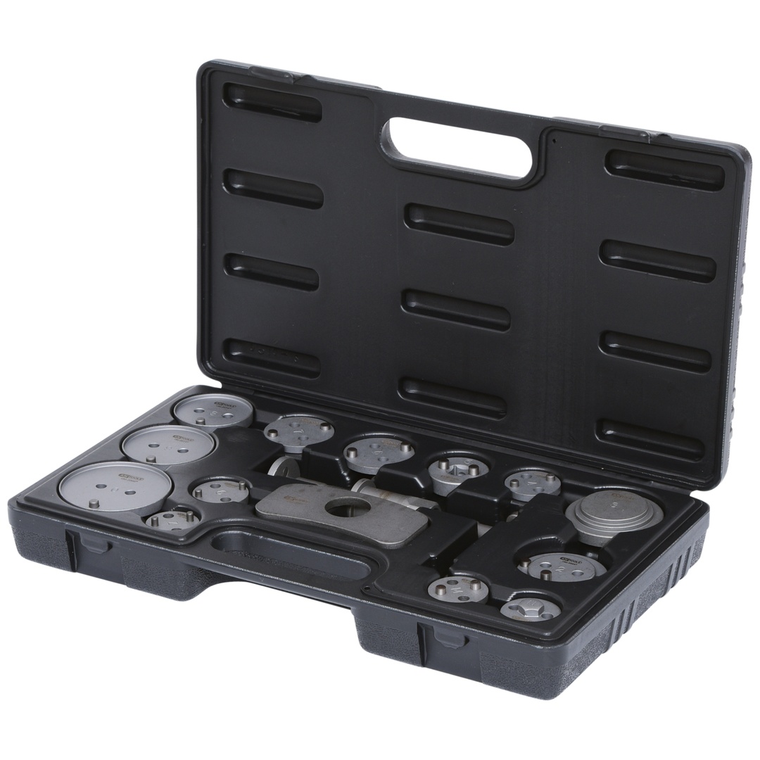KS Tools Bremskolben-Rückstell-Werkzeug-Satz, 15-tlg