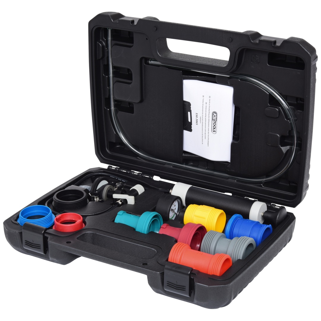KS Tools Universal Kühlsystem-Diagnose-Service-Satz, 12-tlg