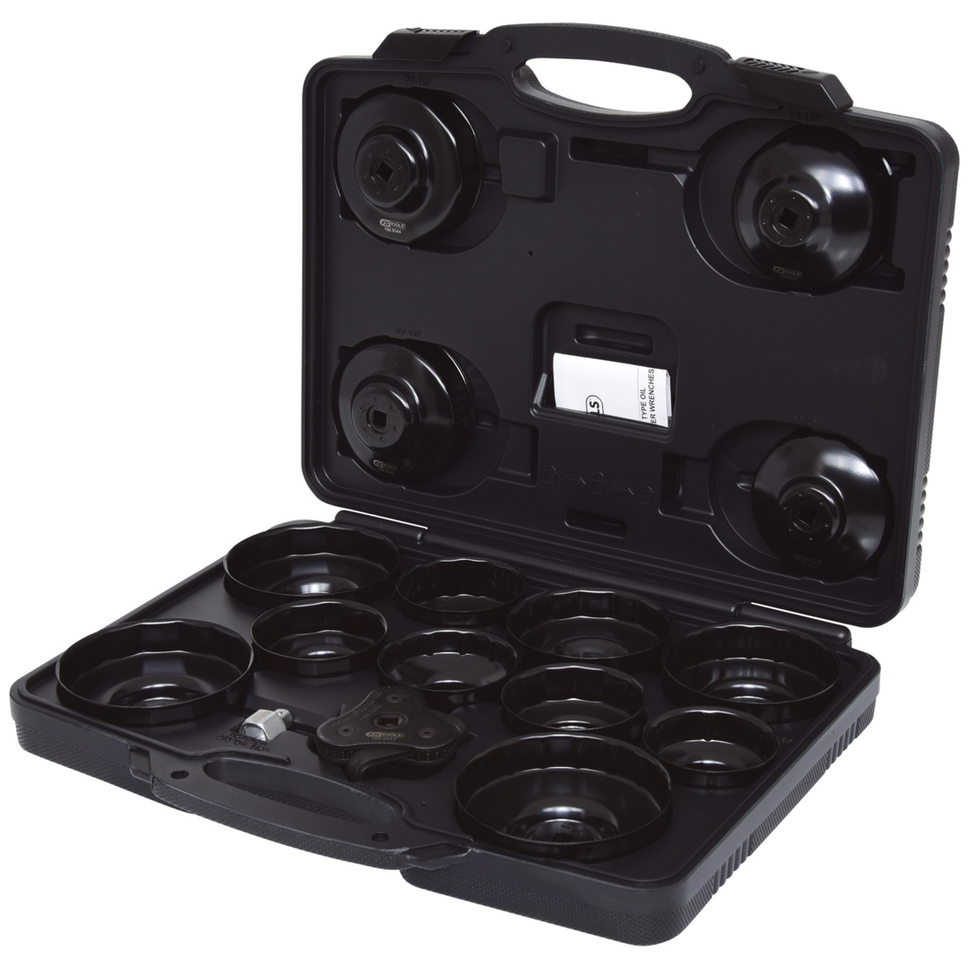 KS Tools 3/8 Ölfilterschlüssel-Satz, 16-tlg