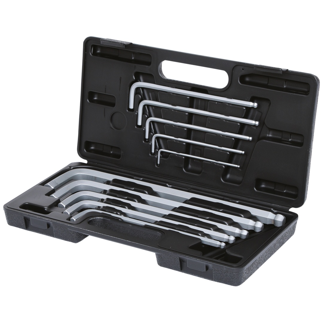 KS Tools Kugelkopf-Innensechskant-Winkelstiftschlüssel-Satz,XL,10-tlg