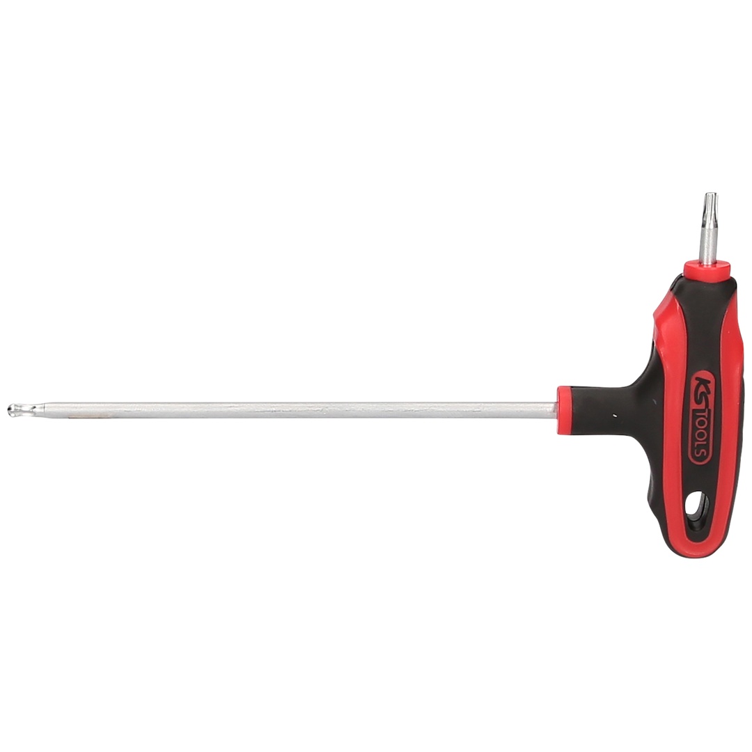 KS Tools T-Griff-Winkelstiftschlüssel TX Kugelkopf,T15