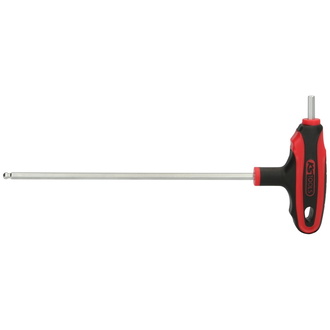 KS Tools T-Griff-Innensechskant-Kugelkopf-Schlüssel, 4 mm