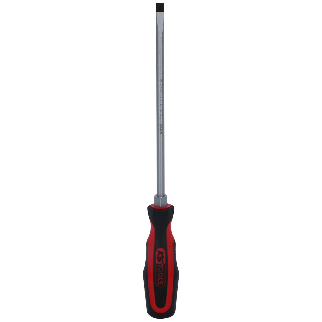 KS Tools ERGOTORQUEplus Schlitz-Schraubendreher, 8 mm, 315 mm lang
