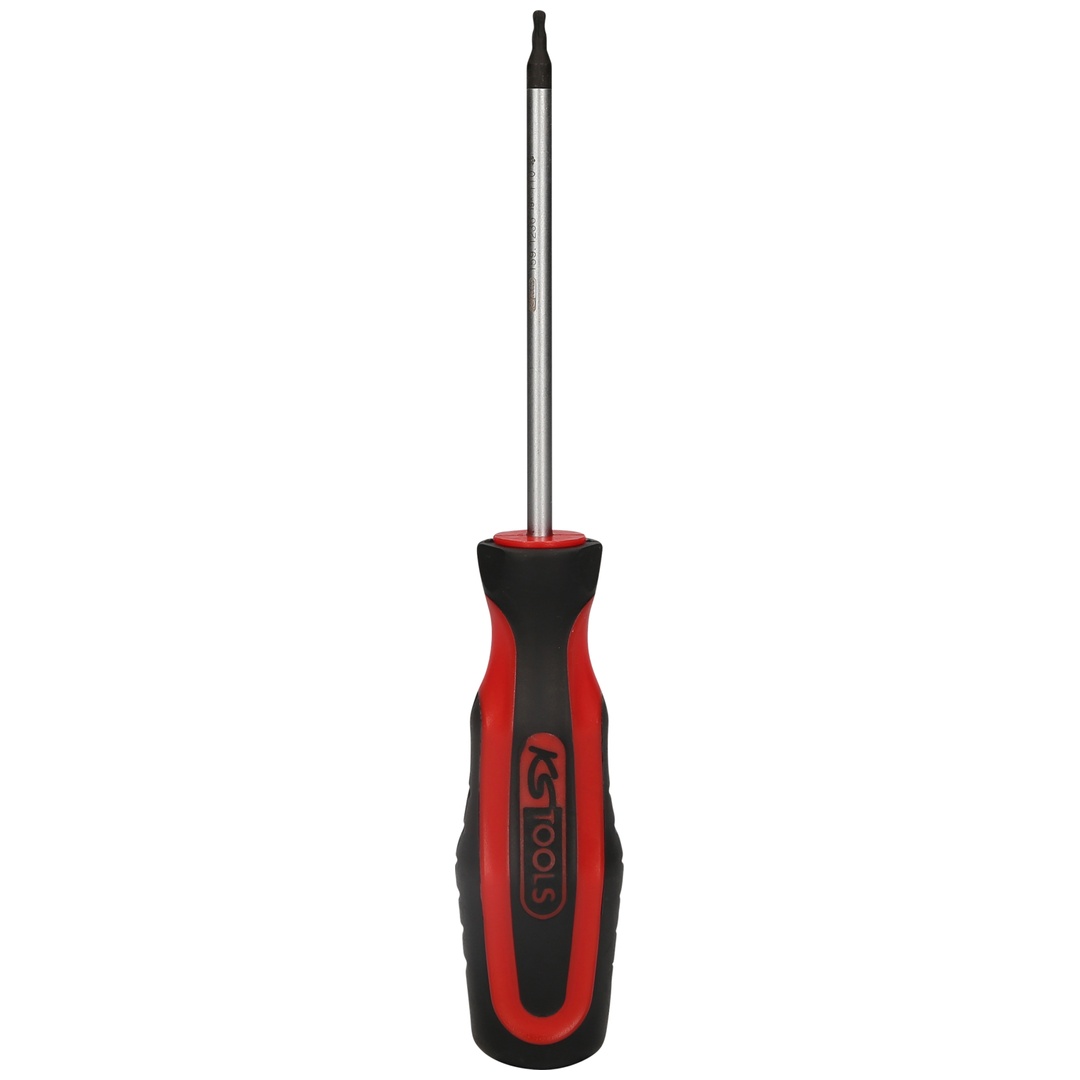 KS Tools ERGOTORQUEplus Schraubendreher TX mit Kugelkopf, T10
