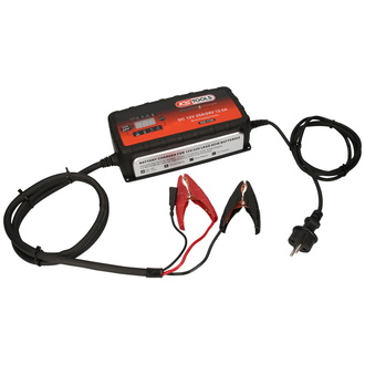 KS Tools 12V + 24V SMARTcharger Hochfrequenz-Batterieladegerät 25A/12,5A