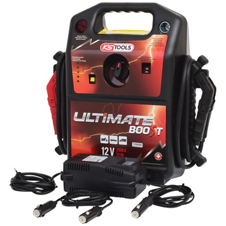 KS Tools 12 V Batterie-Booster, mobiles Starthilfegerät 850 A