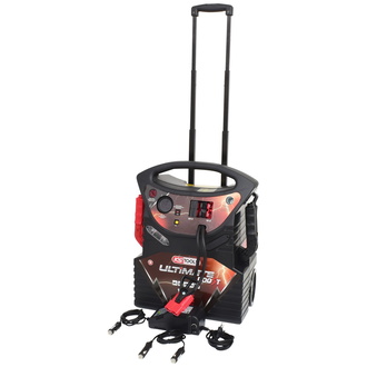 KS Tools 12 V + 24 V Batterie-Booster, mobiles Starthilfegerät 2340 A