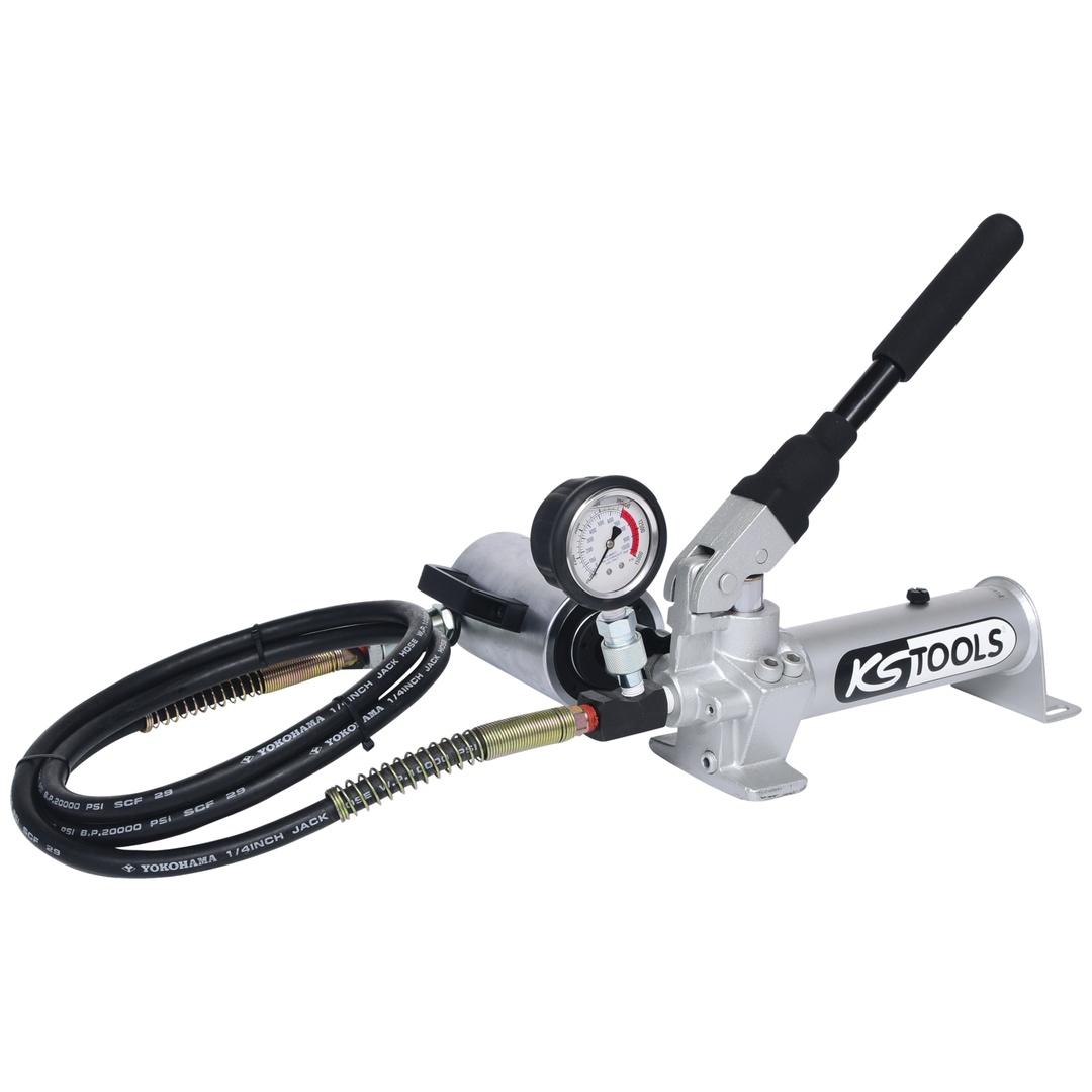 KS Tools Hydraulik-Zug- und Druckeinheit, 4-tlg.