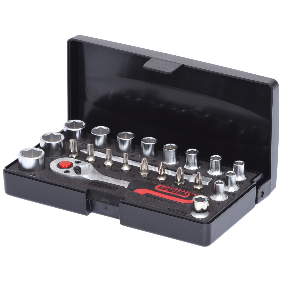 KS Tools 1/4 Steckschlüssel-Satz, 23-tlg