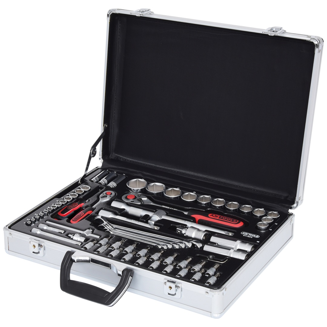 KS Tools 1/4+1/2 Steckschlüssel-Satz, 70-tlg