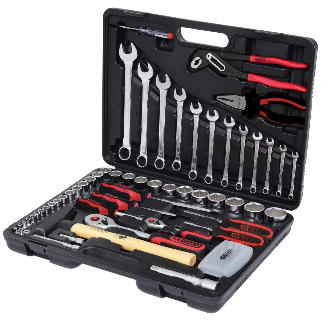 KS Tools 1/4" +1/2" Werkzeug-Satz, 88-teilig