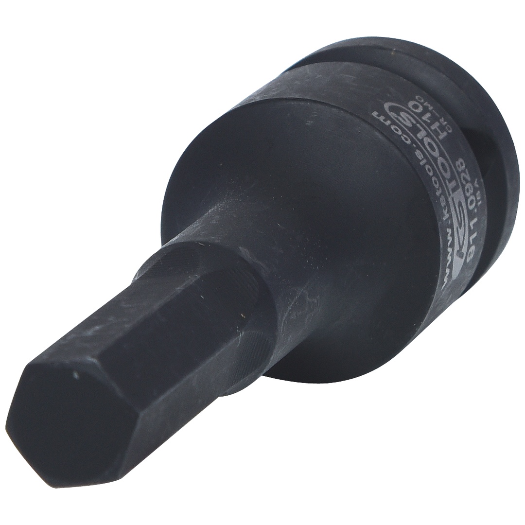 KS Tools 1/2 Kraft-Bit-Stecknuss Innensechskant, 10 mm