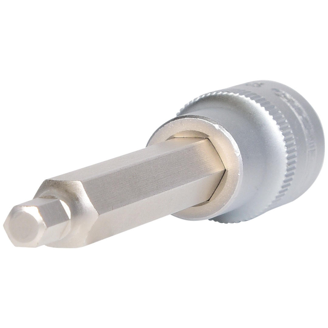 KS Tools 1/2 Bit-Stecknuss Innensechskant, lang, 6 mm