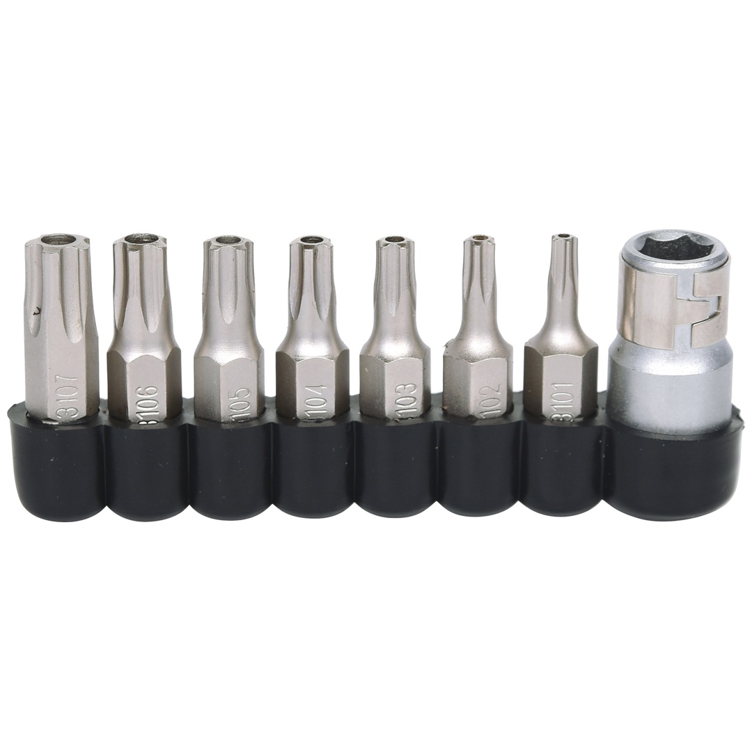KS Tools 1/4 Bit-Satz für Fünfsternschrauben, 8-tlg