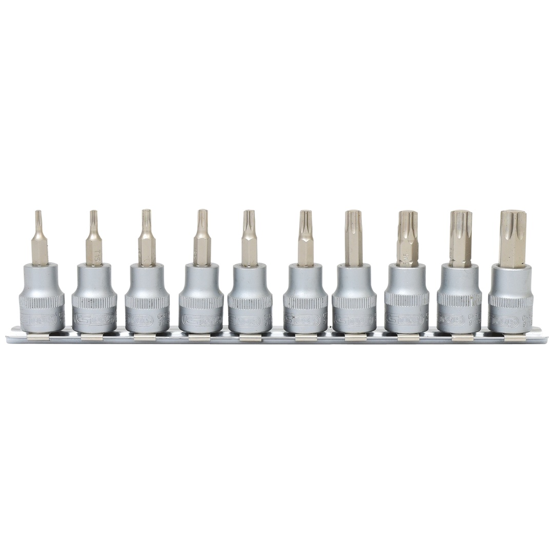 KS Tools 3/8 Bit-Stecknuss-Satz TX, 10-tlg, T10-T55