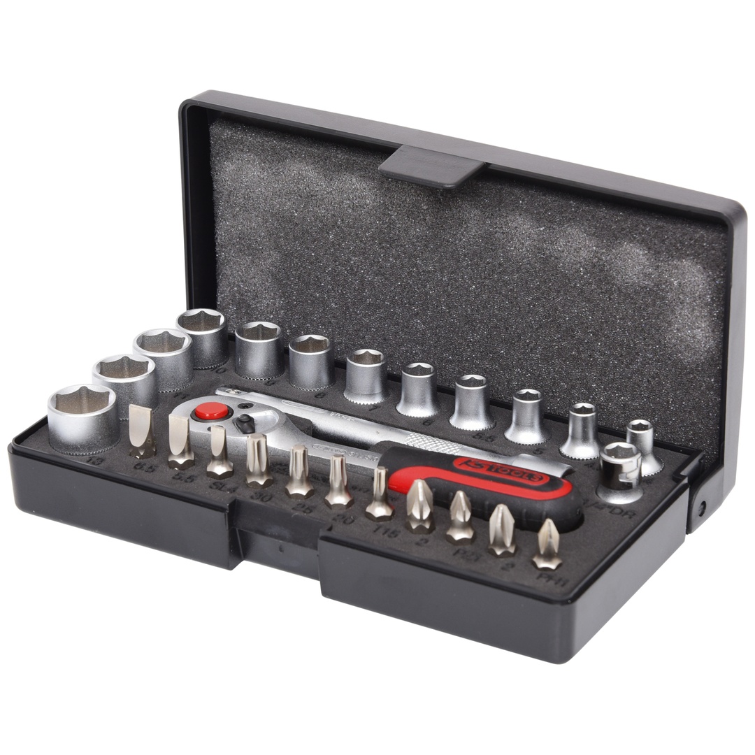 KS Tools 1/4 Steckschlüssel-Satz, 26-tlg