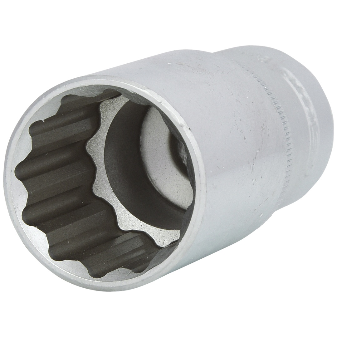 KS Tools 1/2 12-kant-Stecknuss, lang, 27 mm